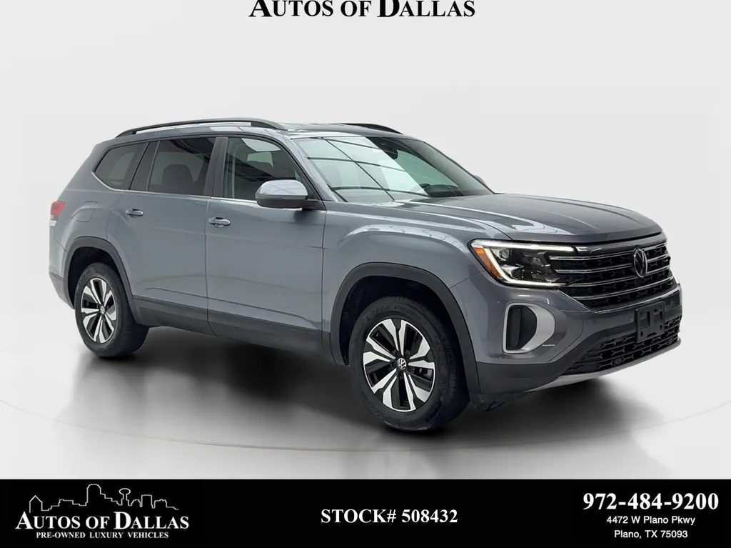 Gray 2024 Volkswagen Atlas 2.0T SE for sale in Plano, TX