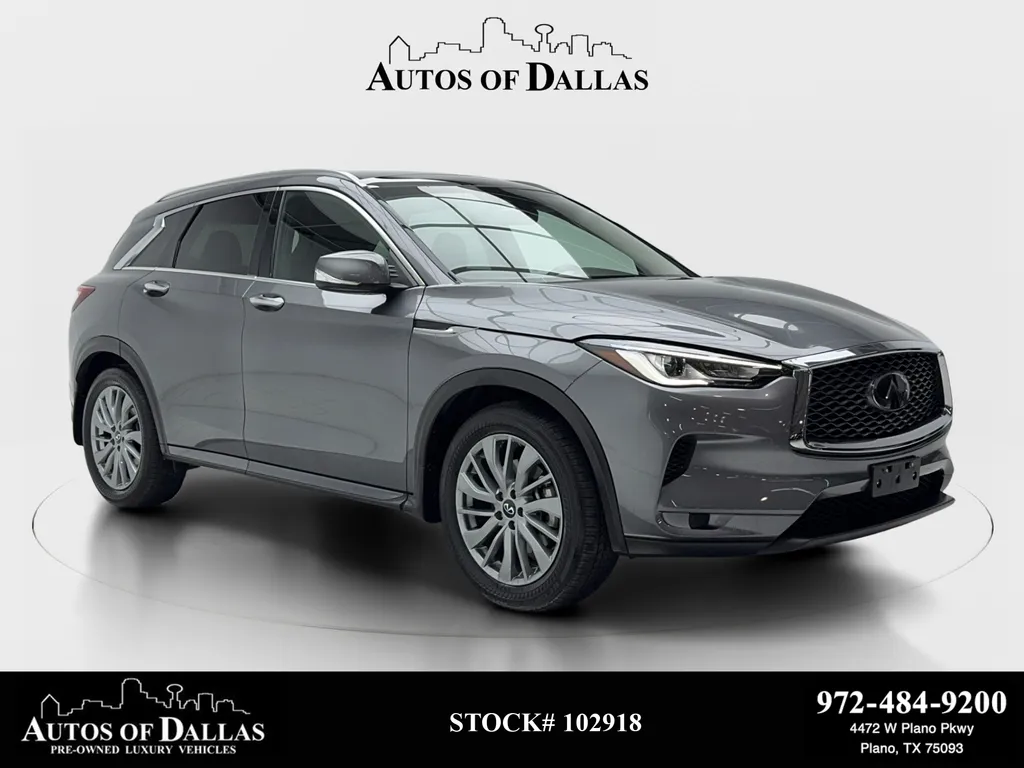 Gray 2025 INFINITI QX50 LUXE for sale in Plano, TX