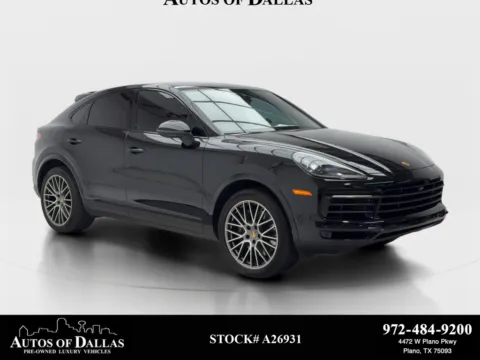 Black 2023 Porsche Cayenne Coupe Platinum Edition for sale in Plano, TX