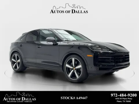 Black 2024 Porsche Cayenne Coupe for sale in Plano, TX