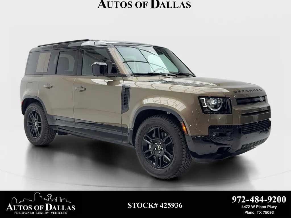Brown 2025 Land Rover Defender 110 X-Dynamic SE for sale in Plano, TX