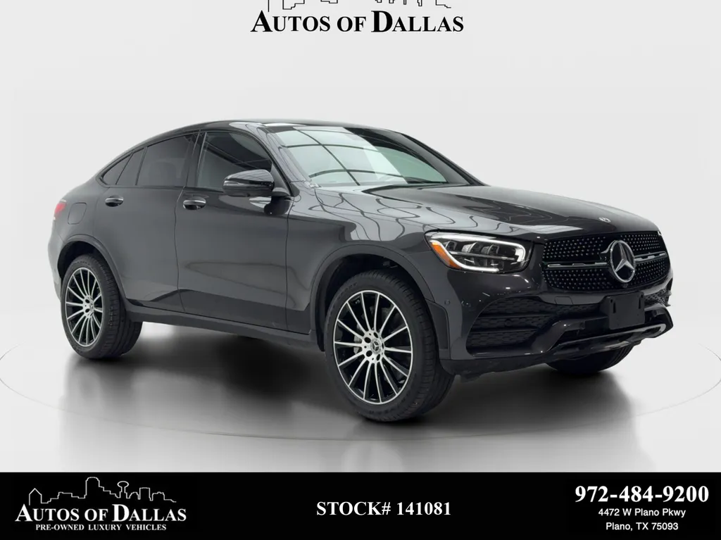 Black 2023 Mercedes-Benz GLC 300 Coupe for sale in Plano, TX