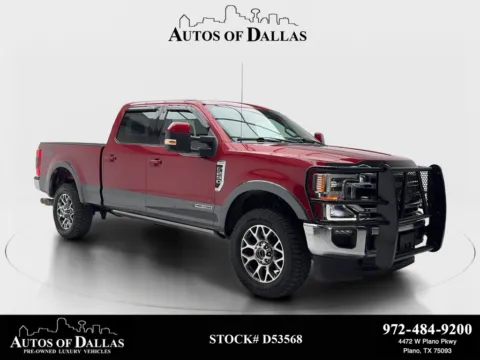 Red 2020 Ford F-250SD Lariat for sale in Plano, TX