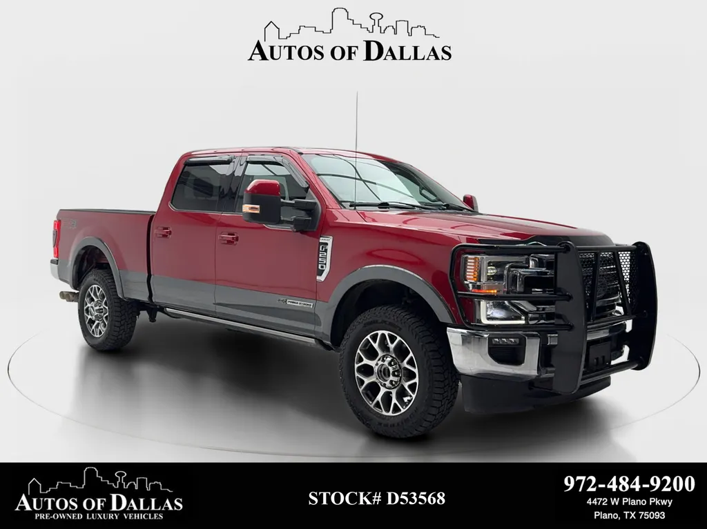 Red 2020 Ford F-250SD Lariat for sale in Plano, TX
