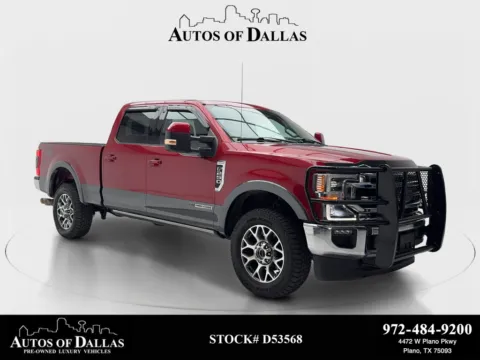 Red 2020 Ford F-250SD Lariat for sale in Plano, TX
