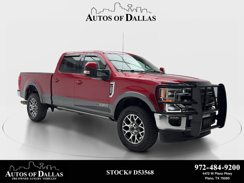 Red 2020 Ford F-250SD Lariat for sale in Plano, TX