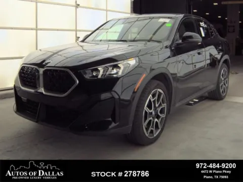Black 2025 BMW X2 xDrive28i for sale in Plano, TX