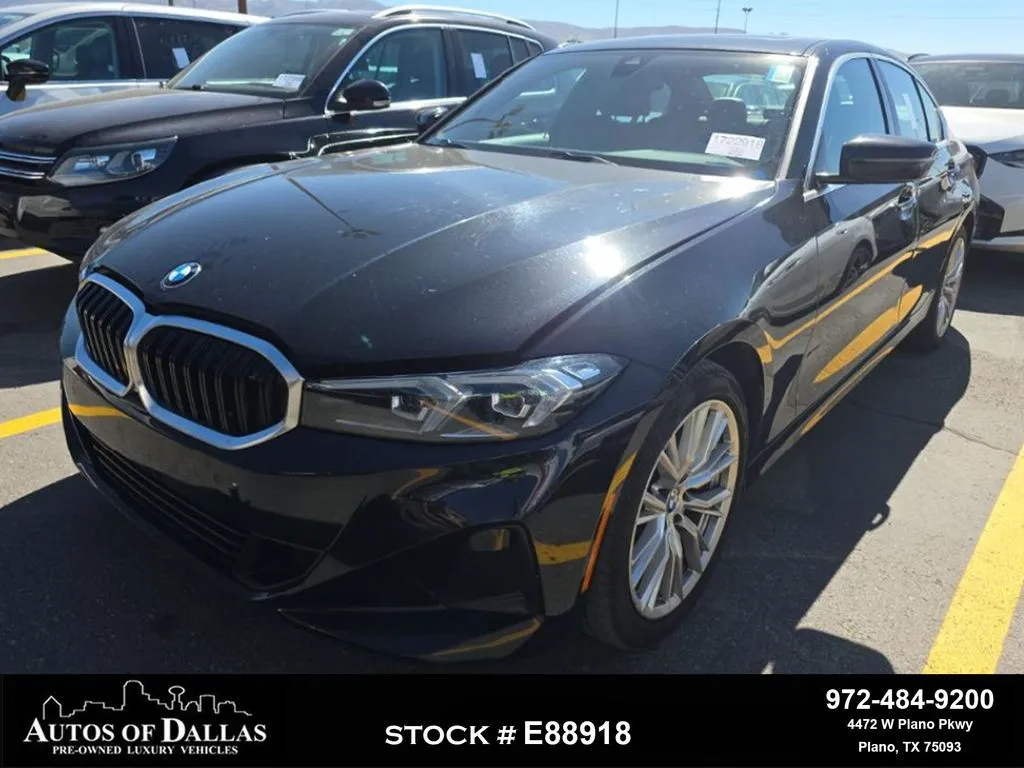 Black 2024 BMW 3 Series 330i for sale in Plano, TX