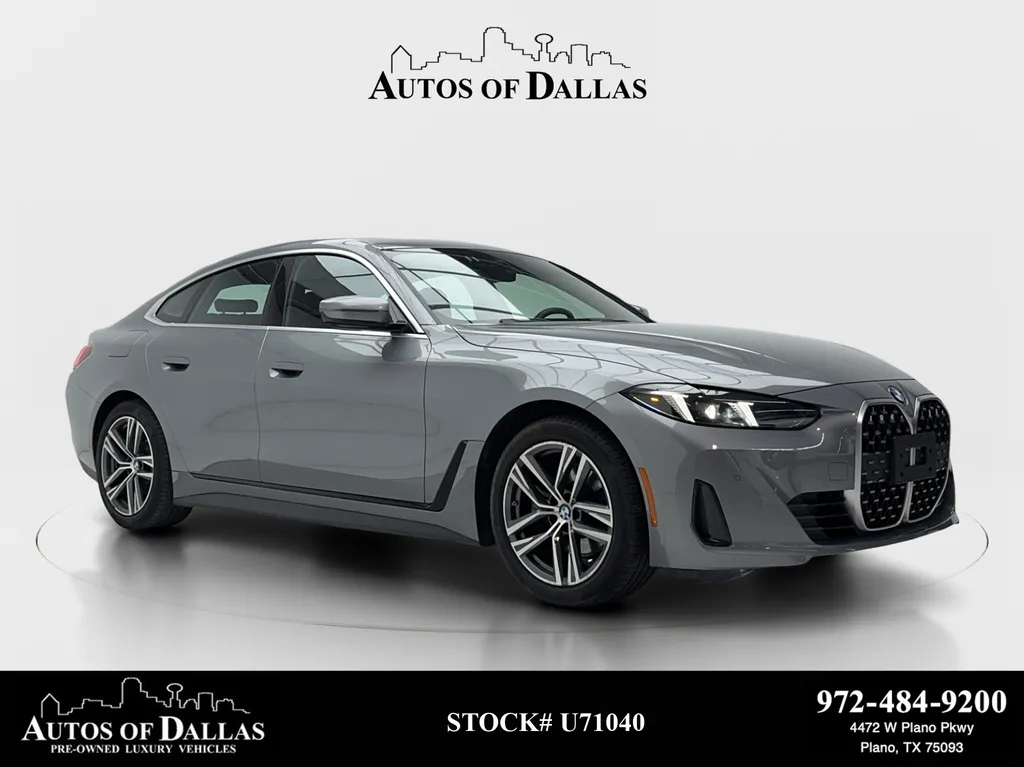 Gray 2025 BMW 4 Series 430i Gran Coupe for sale in Plano, TX