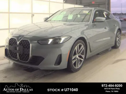 Gray 2025 BMW 4 Series 430i Gran Coupe for sale in Plano, TX