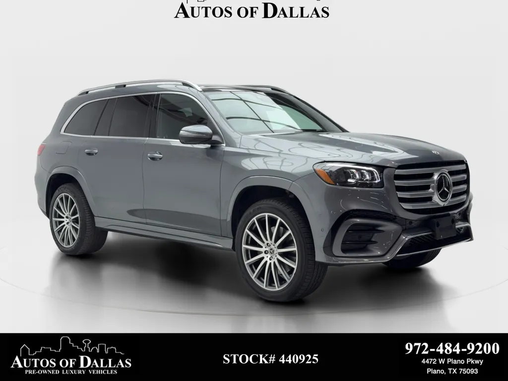Black 2025 Mercedes-Benz GLS 450 for sale in Plano, TX