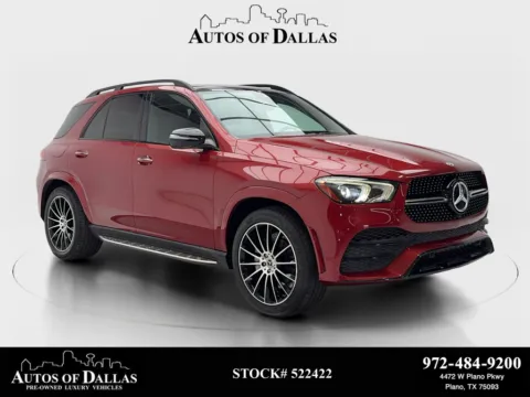 Red 2021 Mercedes-Benz GLE 350 for sale in Plano, TX