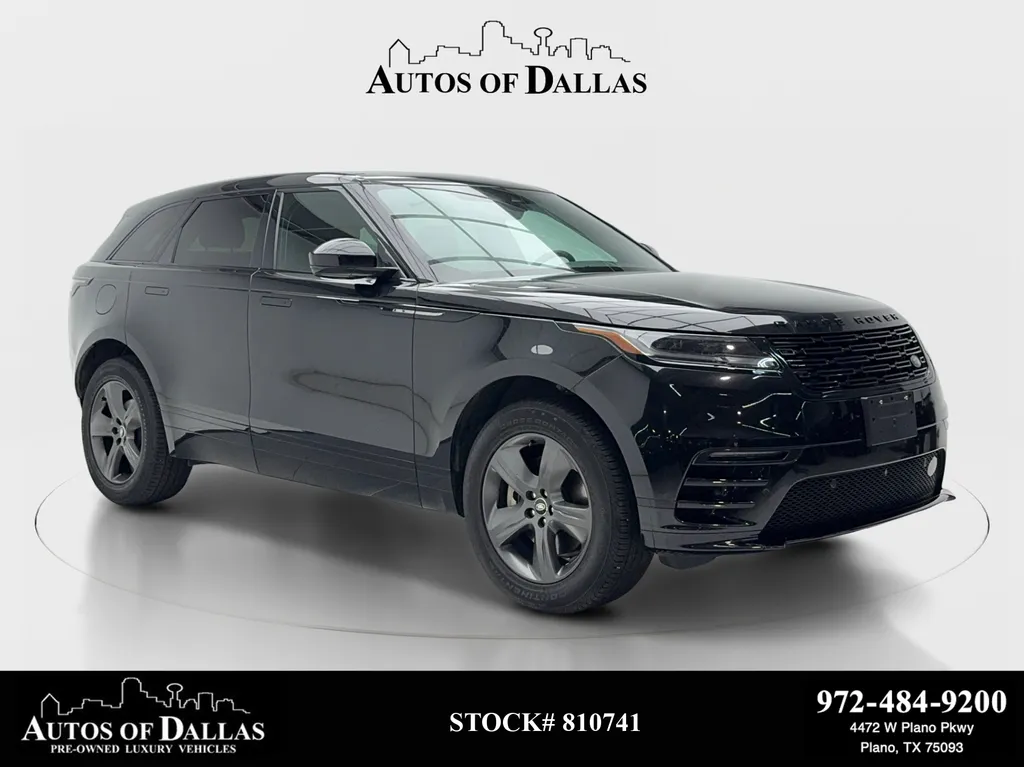 Black 2025 Land Rover Range Rover Velar Dynamic SE for sale in Plano, TX