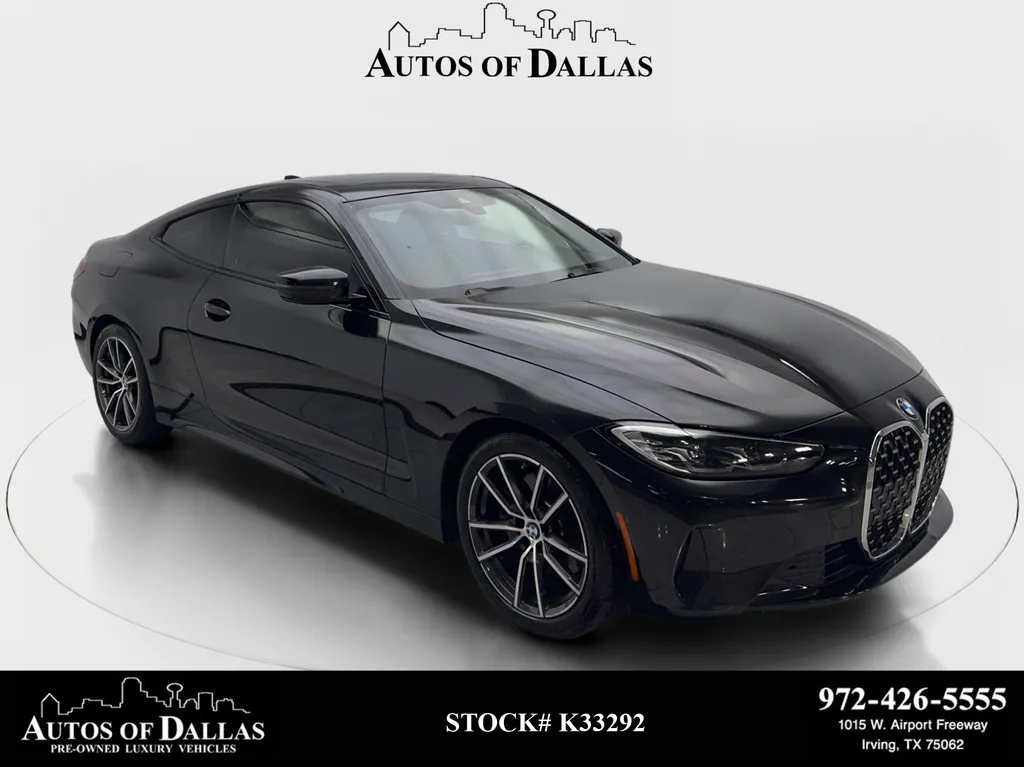 Black 2022 BMW 4 Series 430i for sale in Plano, TX