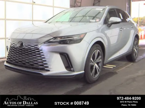 Silver 2023 Lexus RX 350 Premium for sale in Plano, TX