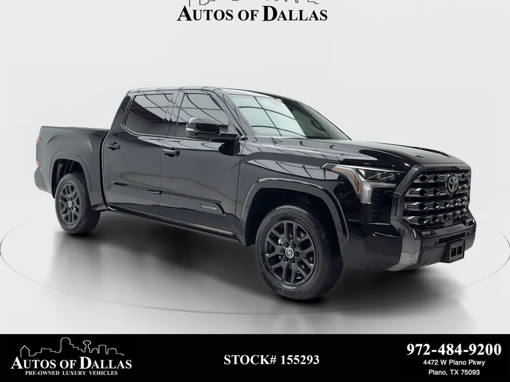 Black 2024 Toyota Tundra Platinum for sale in Plano, TX