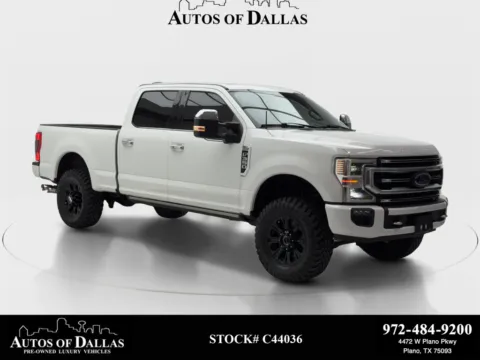 White 2022 Ford F-350SD Platinum for sale in Plano, TX