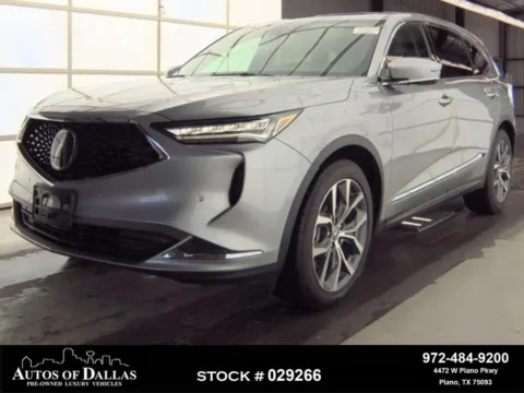 Gray 2023 Acura MDX Technology for sale in Plano, TX