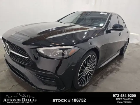 Black 2023 Mercedes-Benz C-Class C 300 for sale in Plano, TX