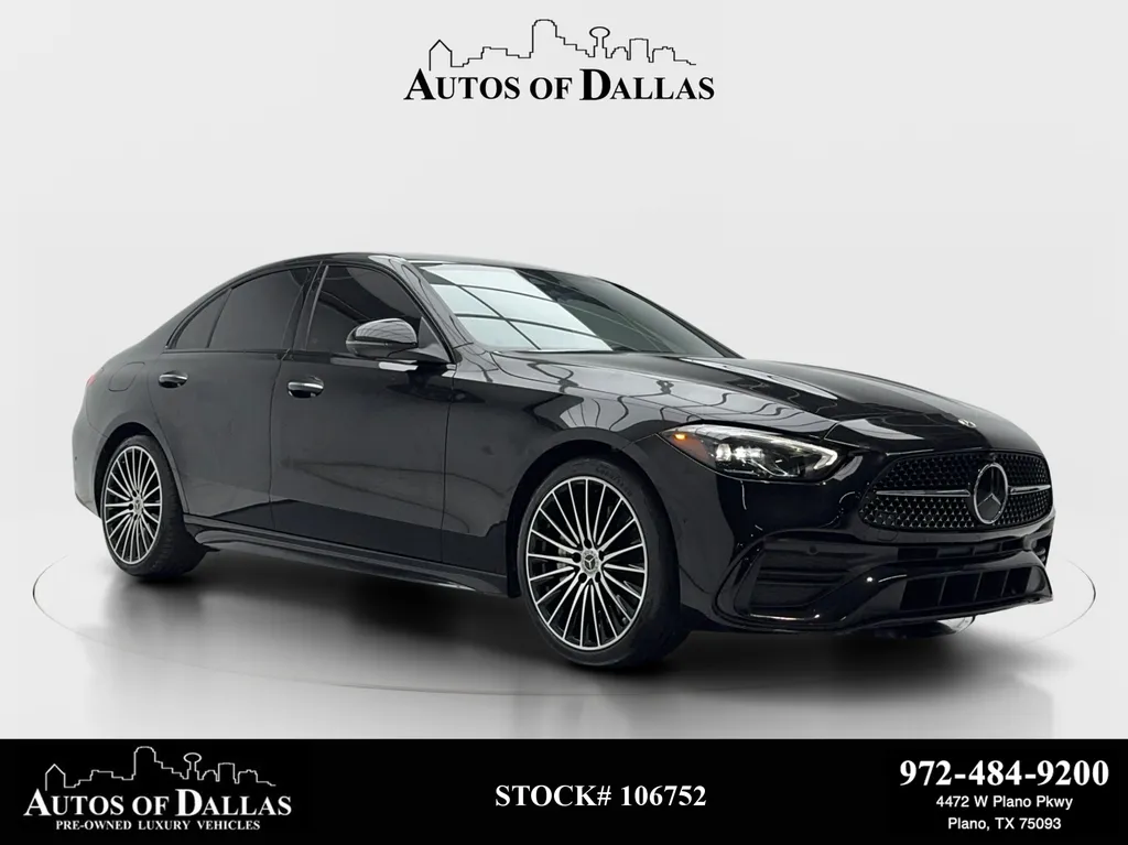 Black 2023 Mercedes-Benz C-Class C 300 for sale in Plano, TX