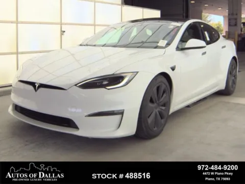 White 2022 Tesla Model S for sale in Plano, TX
