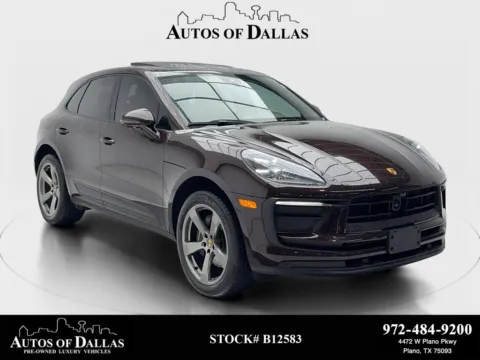 Gray 2023 Porsche Macan NAV,CAM,PANO,CLMT STS,BLIND SPOT,20" WHLS for sale in Plano, TX