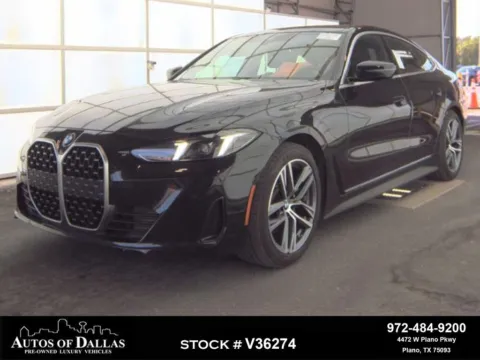 White 2025 BMW 4 Series 430i Gran Coupe for sale in Plano, TX