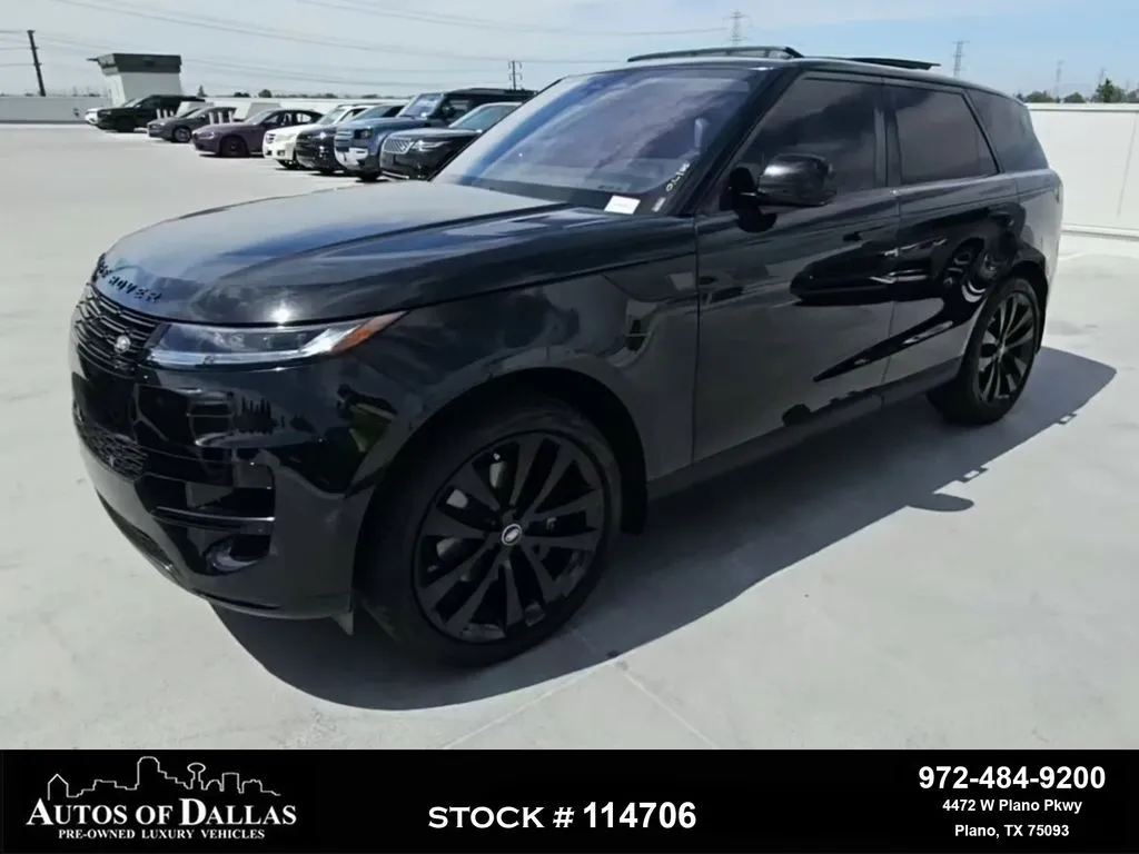 Black 2023 Land Rover Range Rover Sport SE for sale in Plano, TX