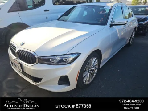 White 2024 BMW 3 Series 330i for sale in Plano, TX