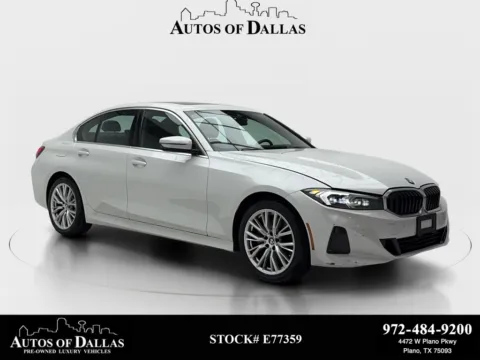 White 2024 BMW 3 Series 330i for sale in Plano, TX