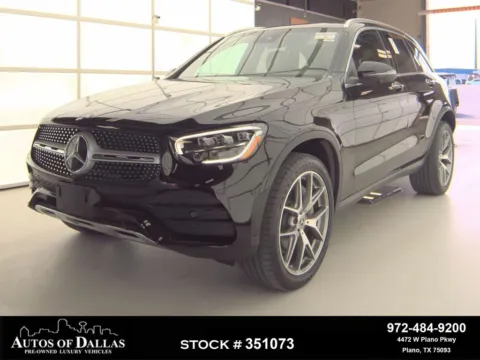 Black 2022 Mercedes-Benz GLC 300 for sale in Plano, TX