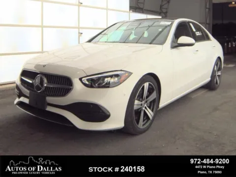 Black 2025 Mercedes-Benz C-Class C 300 for sale in Plano, TX