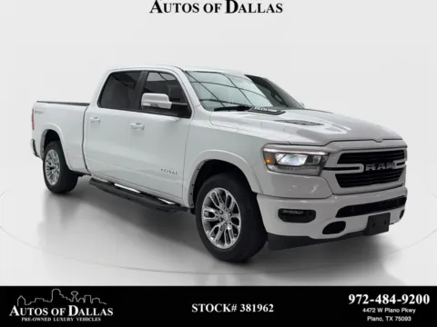 White 2022 Ram 1500 Laramie for sale in Plano, TX