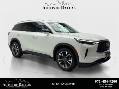 White 2024 INFINITI QX60 LUXE for sale in Plano, TX