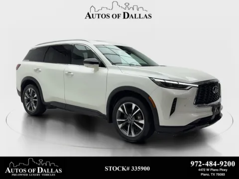 White 2024 INFINITI QX60 LUXE for sale in Plano, TX