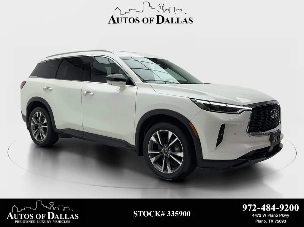 White 2024 INFINITI QX60 LUXE for sale in Plano, TX