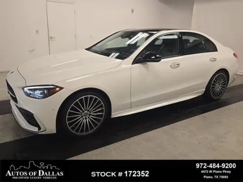 Black 2024 Mercedes-Benz C-Class C 300 for sale in Plano, TX