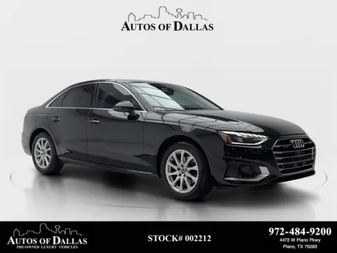 Black 2023 Audi A4 40 Premium for sale in Plano, TX
