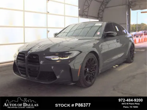 Gray 2023 BMW M3 Competition for sale in Plano, TX