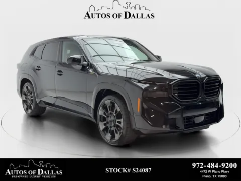 Black 2023 BMW XM NAV,CAM,PANO,CLMT STS,HEADS-UP,23" M WHLS for sale in Plano, TX