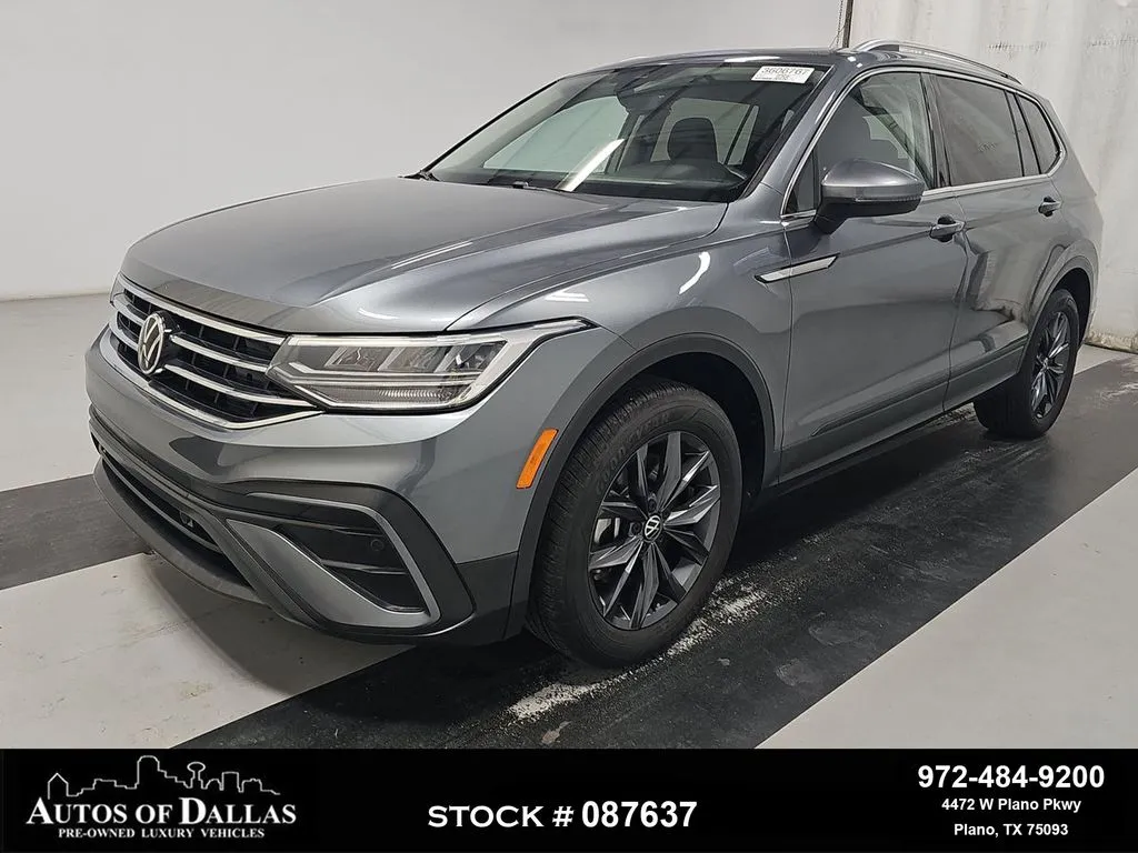 Gray 2023 Volkswagen Tiguan 2.0T SE for sale in Plano, TX