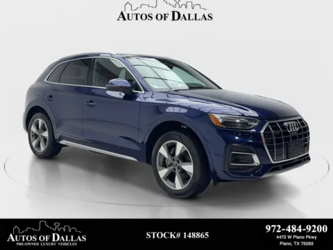 Blue 2023 Audi Q5 40 Premium Plus for sale in Plano, TX