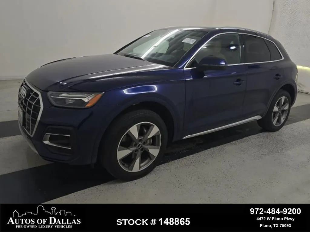 Blue 2023 Audi Q5 40 Premium Plus for sale in Plano, TX