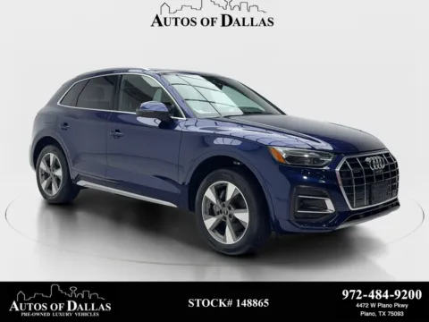 Blue 2023 Audi Q5 40 Premium Plus for sale in Plano, TX
