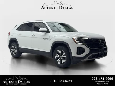 White 2024 Volkswagen Atlas Cross Sport 2.0T SE for sale in Plano, TX