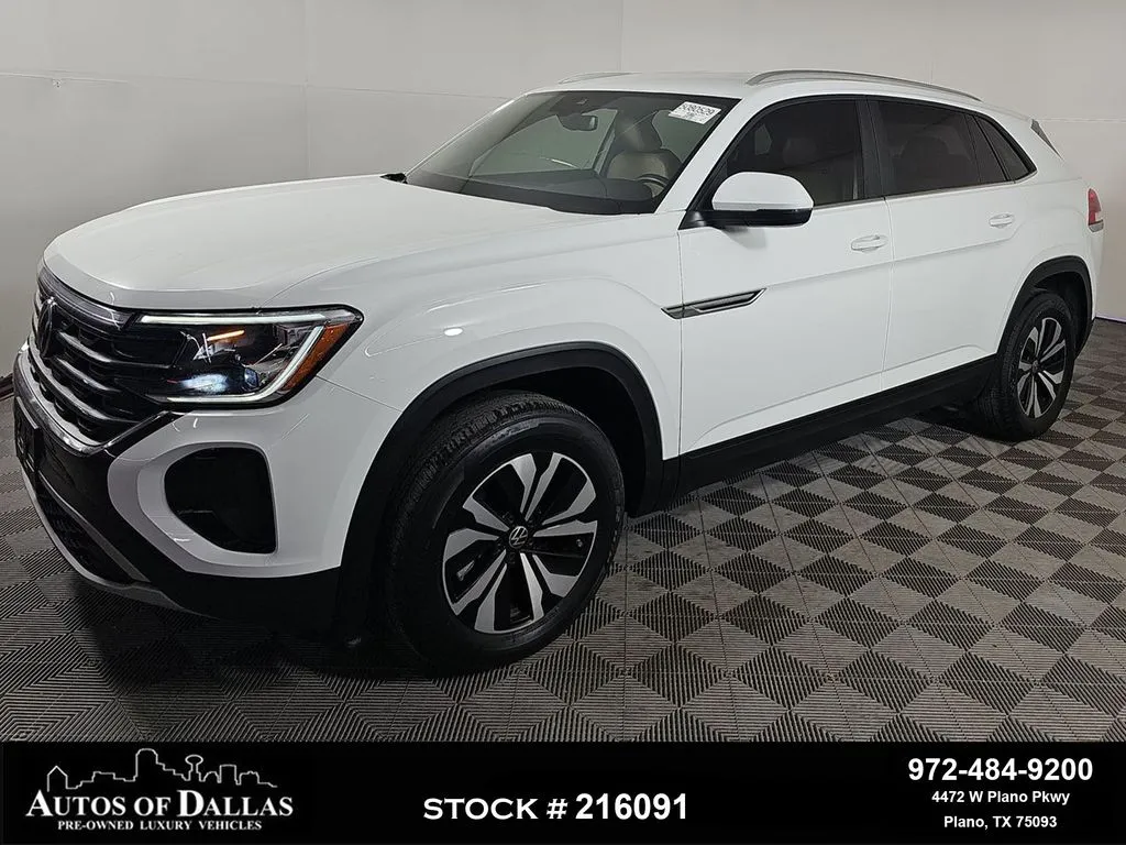 White 2024 Volkswagen Atlas Cross Sport 2.0T SE for sale in Plano, TX