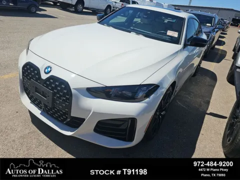 White 2025 BMW 4 Series 430i Gran Coupe for sale in Plano, TX