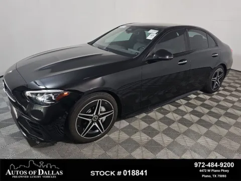 Black 2022 Mercedes-Benz C-Class C 300 for sale in Plano, TX