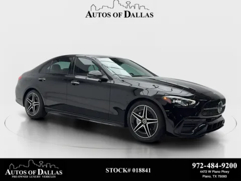 Black 2022 Mercedes-Benz C-Class C 300 for sale in Plano, TX