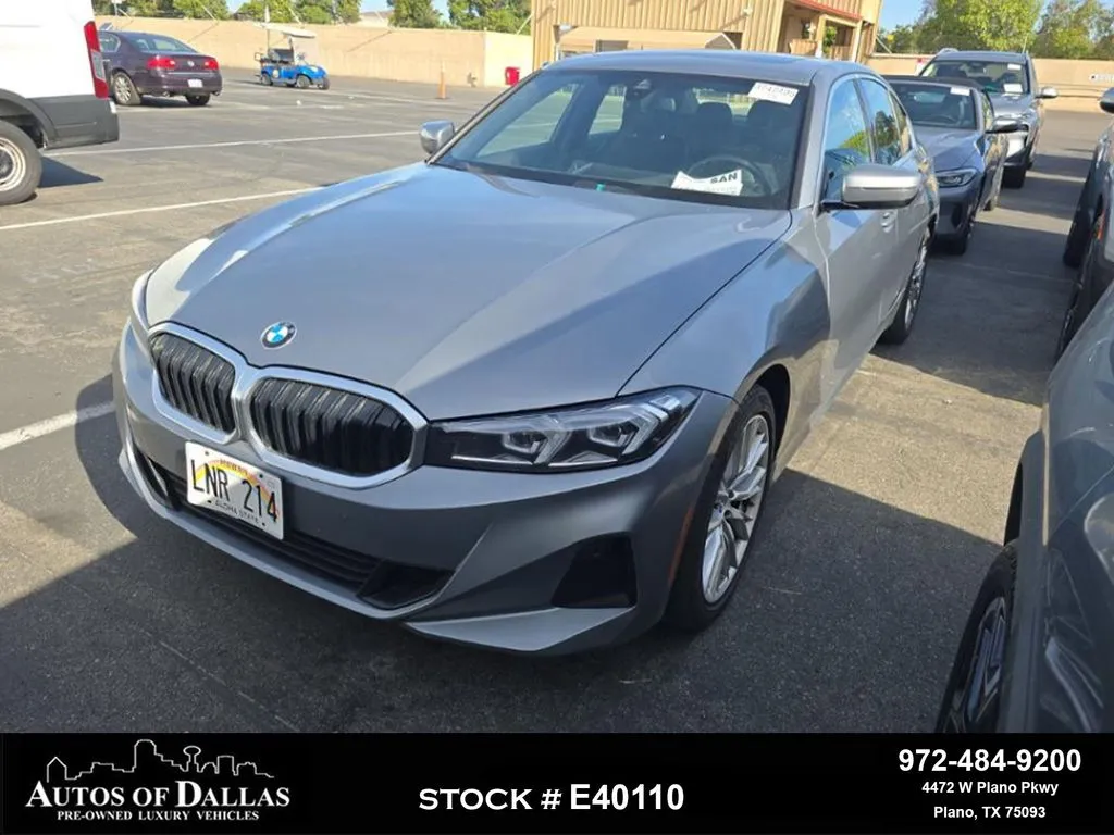 Gray 2024 BMW 3 Series 330i for sale in Plano, TX